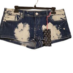 Secretly Evil jean shorts size 13 NWT